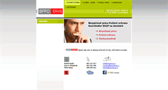 Desktop Screenshot of bpposervis.cz
