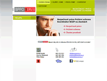Tablet Screenshot of bpposervis.cz
